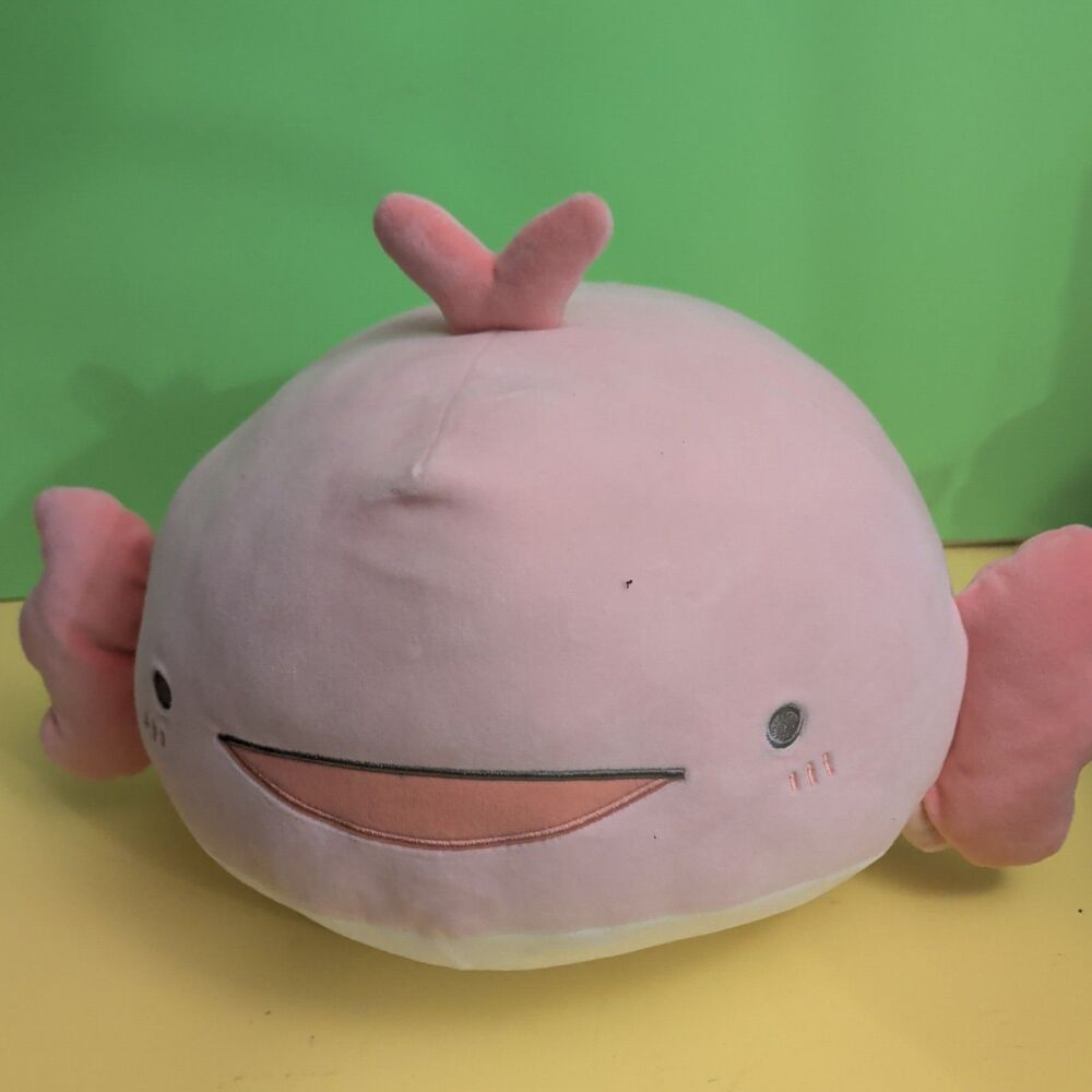 Soft Pink Happy Axolotl 16” Plush  (New with Tag)